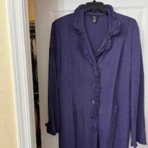 Purple Sweater Jacket by Cupio